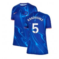 Camisa de time de futebol Chelsea Benoit Badiashile #5 Replicas 1º Equipamento Feminina 2024-25 Manga Curta